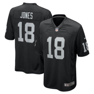 Jack Jones Black Las Vegas Raiders