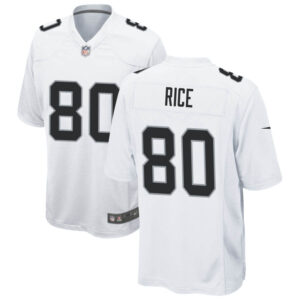 Jerry Rice White Las Vegas Raiders