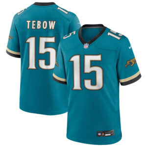 Tim Tebow Teal Jacksonville Jaguars